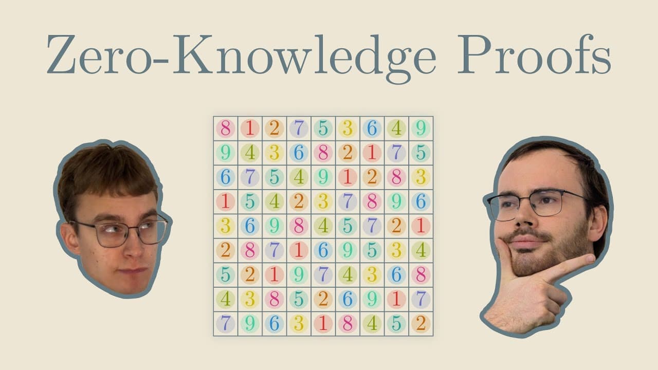 Video: I can prove I’ve solved this Sudoku without revealing it